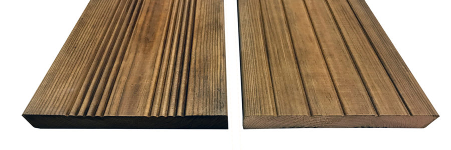 Kahepoolse rihveldusega terrassilauad