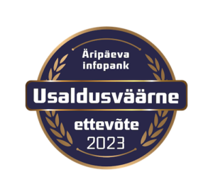 REALTY GROUP OÜ kuulub 6% Eesti kõige usaldusväärsemate ettevõtete hulka