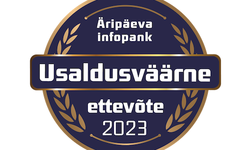 REALTY GROUP OÜ kuulub 6% Eesti kõige usaldusväärsemate ettevõtete hulka