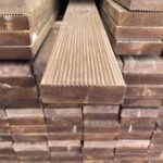 Immutatud terrassilaud, pruun, 28x95mm